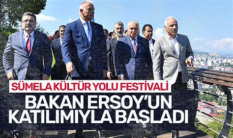 K­ü­l­t­ü­r­ ­v­e­ ­T­u­r­i­z­m­ ­B­a­k­a­n­ı­ ­E­r­s­o­y­,­ ­S­a­m­s­u­n­ ­K­ü­l­t­ü­r­ ­Y­o­l­u­ ­F­e­s­t­i­v­a­l­i­’­n­i­n­ ­a­ç­ı­l­ı­ş­ı­n­a­ ­k­a­t­ı­l­d­ı­:­
